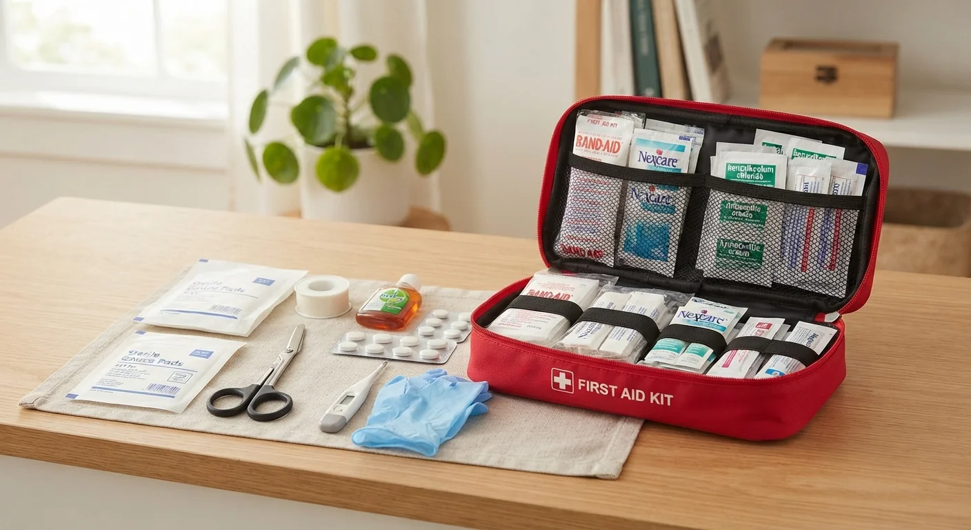 Building a First-Aid Kit Your Family Will Actually Use