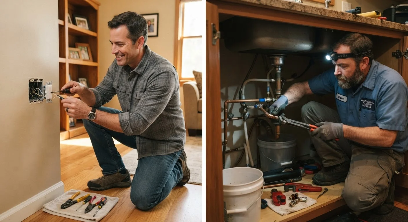 Home Maintenance Tasks Worth Doing Yourself and Ones That Aren't
