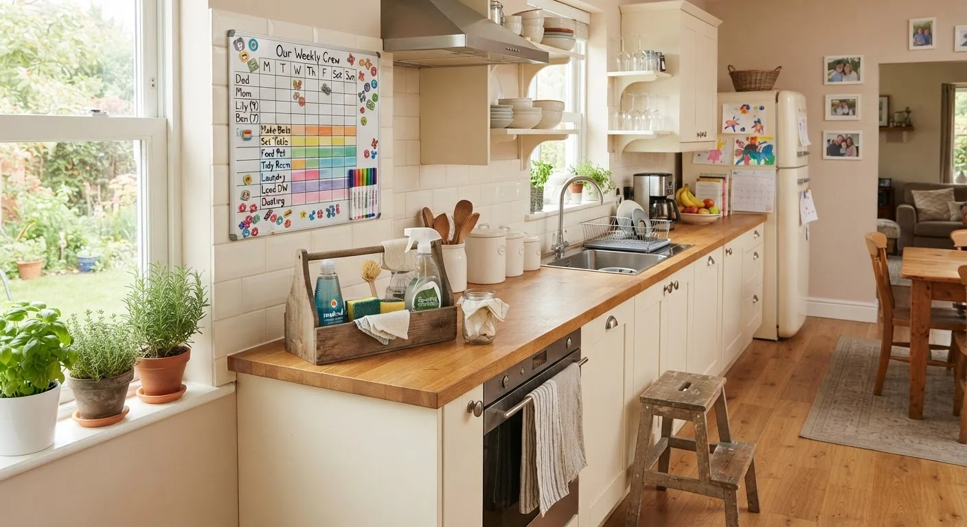 Setting Up a Household Chore System That Actually Sticks