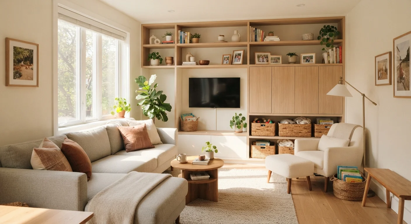 Small Space, Full Life: Storage and Organization for Compact Family Homes