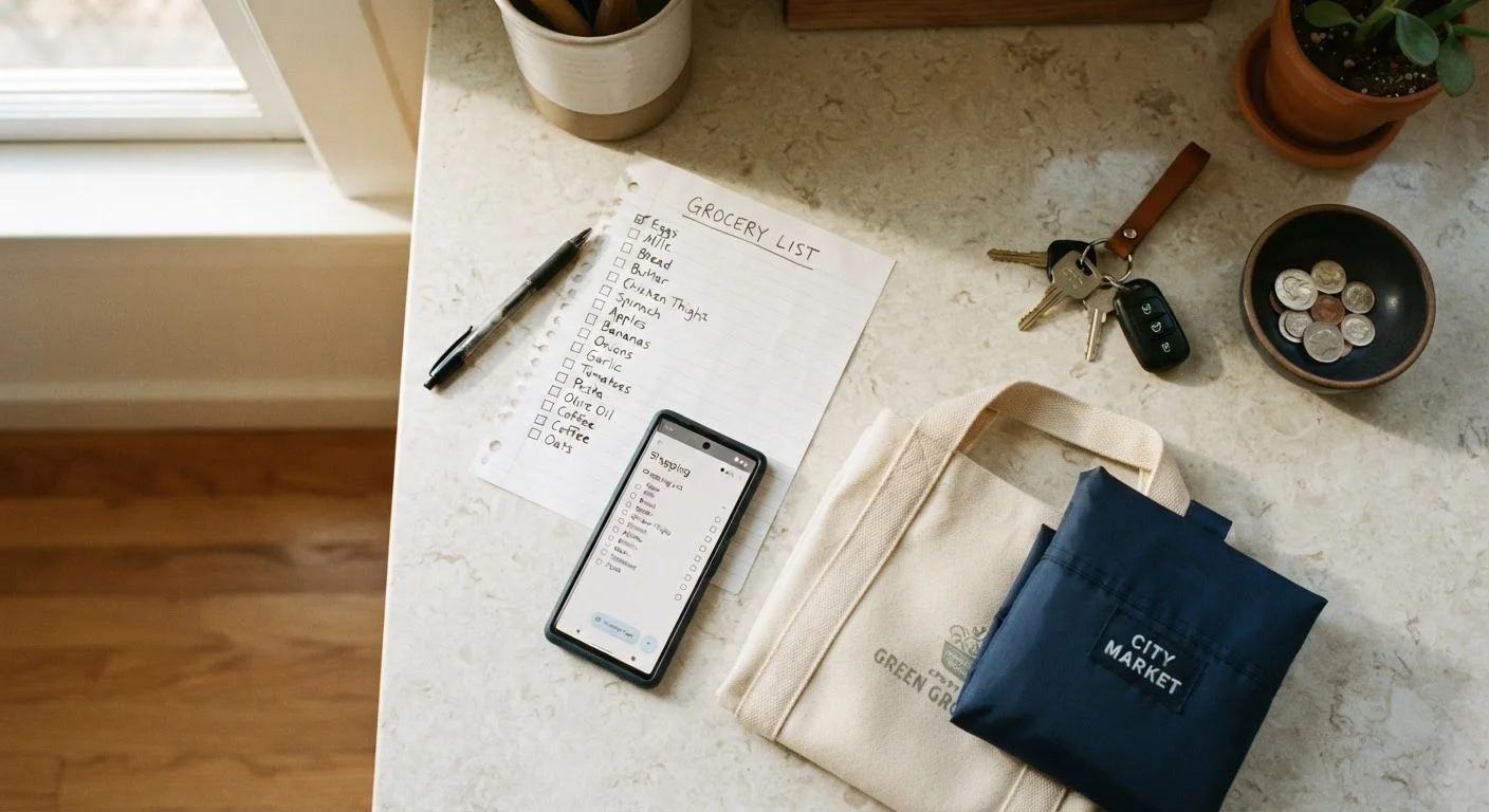The Weekly Grocery Run: A Pre-Shop Checklist for Families